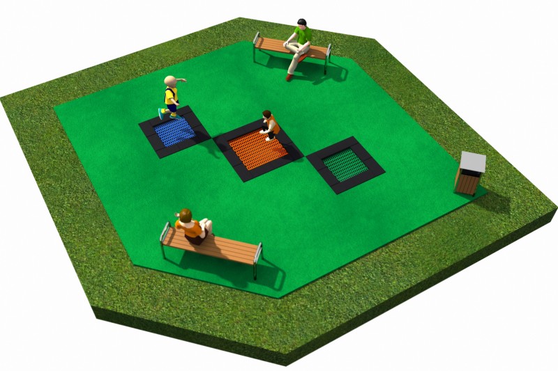 Inter-Play - Trampolines  Layout 21