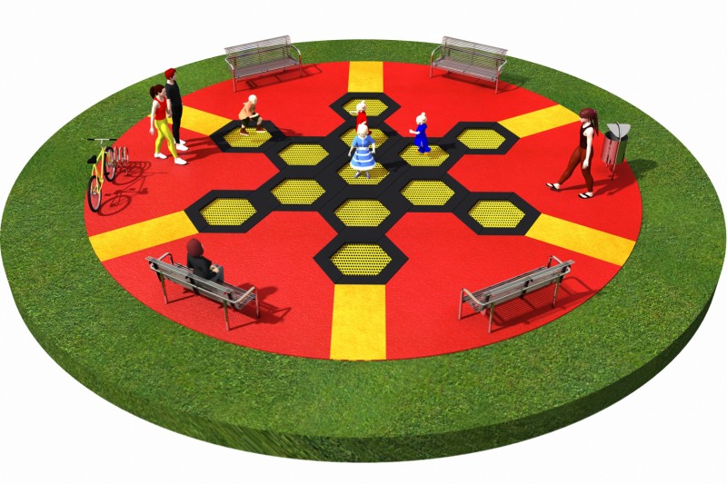 Inter-Play - Trampolines  Layout 5