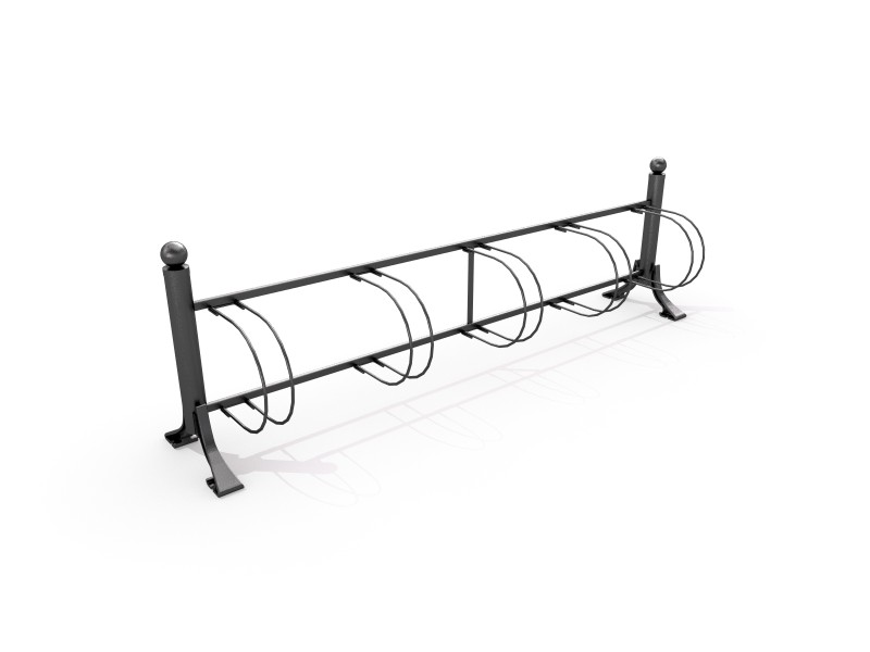 Cast-iron bicycle rack 01   Inter-Play Spielplatzgeraete