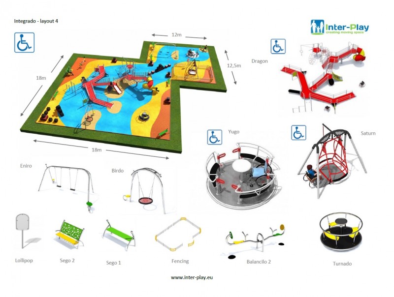Inter-Play Spielplatzgeraete INTEGRADO layout 4