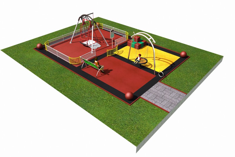 Inter-Play Spielplatzgeraete INTEGRADO layout 1