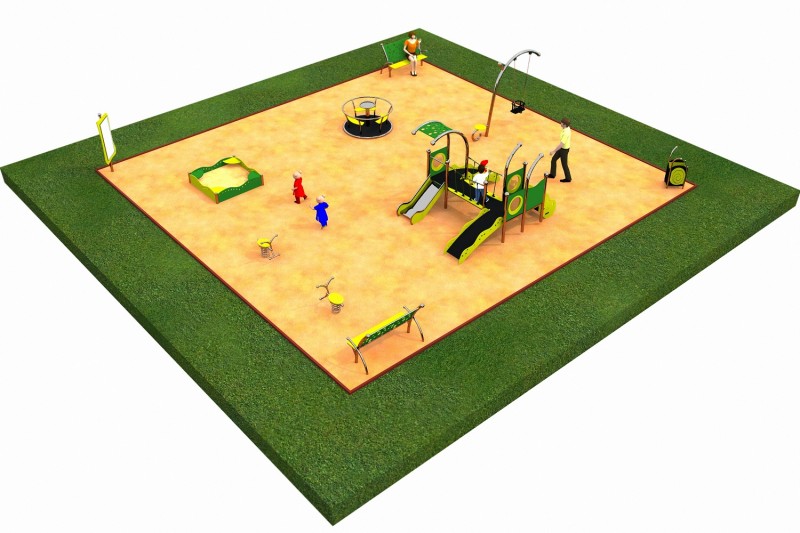 Inter-Play Spielplatzgeraete LIMAKO for toddlers layout 2