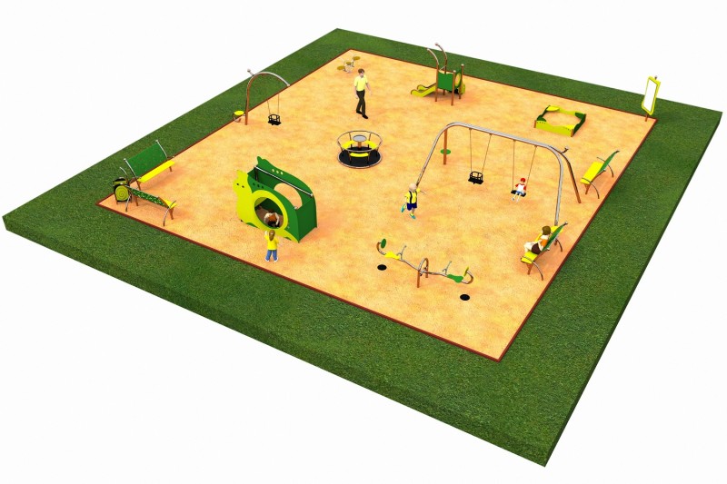 Inter-Play Spielplatzgeraete LIMAKO for toddlers layout 5
