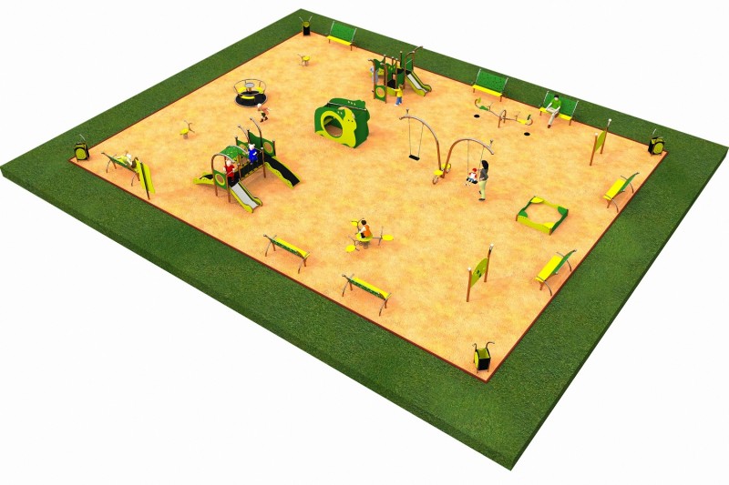 Inter-Play Spielplatzgeraete LIMAKO for toddlers layout 7