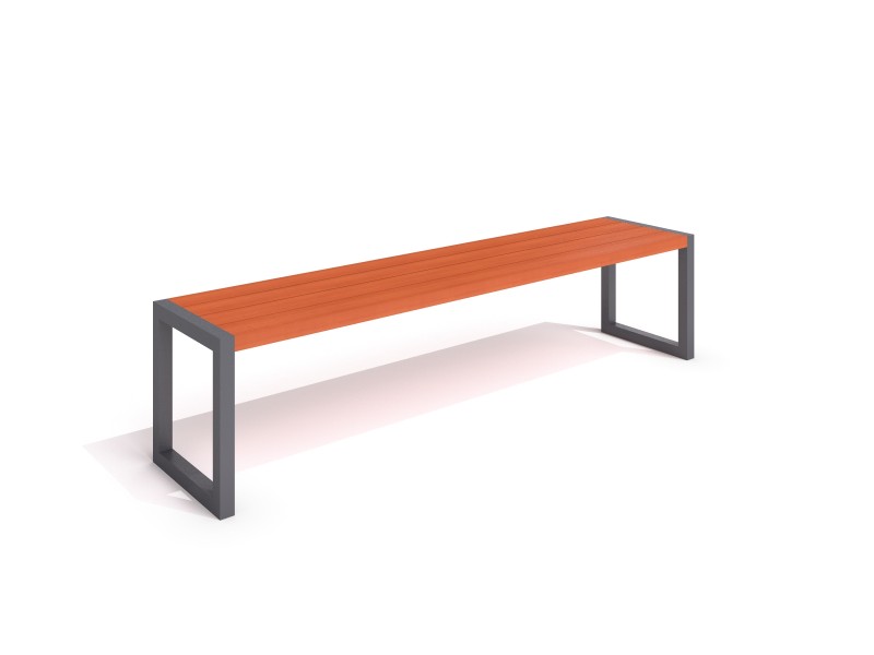 Inter-Play - steel bench 16