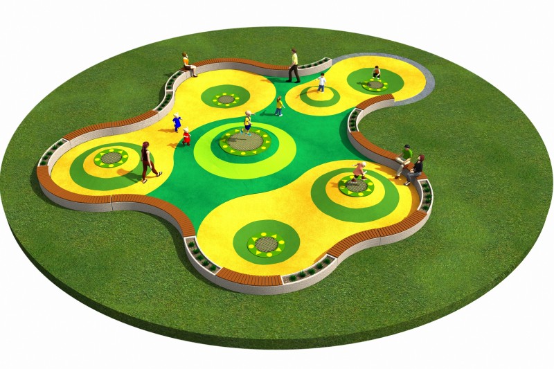 Inter-Play - Trampolines  Layout 8