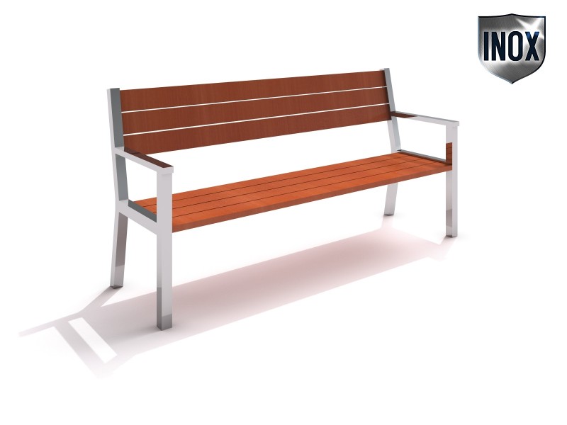 Inter-Play - Stainless steel bench 07