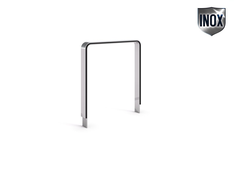 Inter-Play - Stainless steel bicycle rack 24