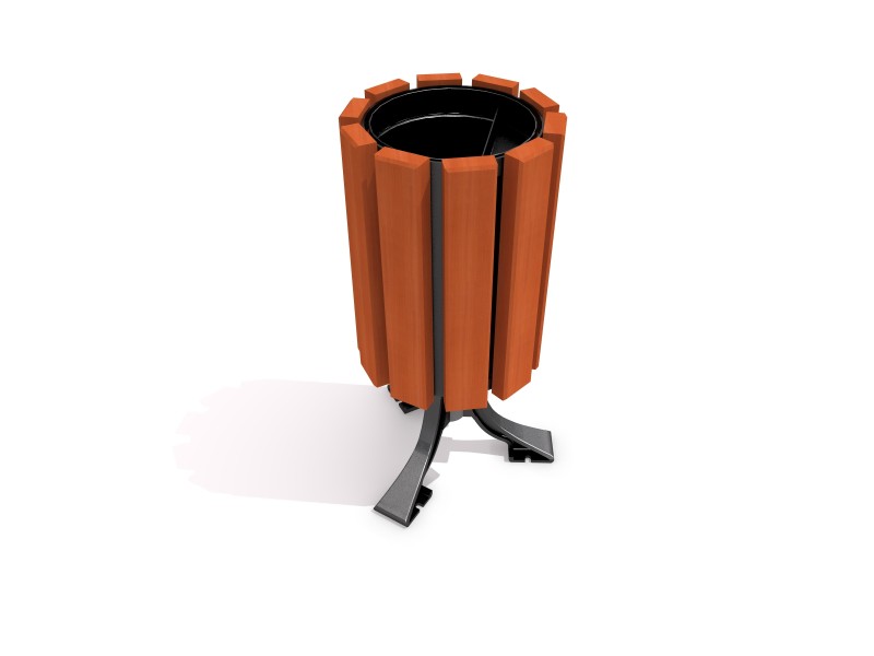 Inter-Play - Cast-iron trash bin 01