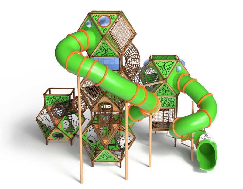 SFERO FOREST 5-1 Inter Play Playground Equipment