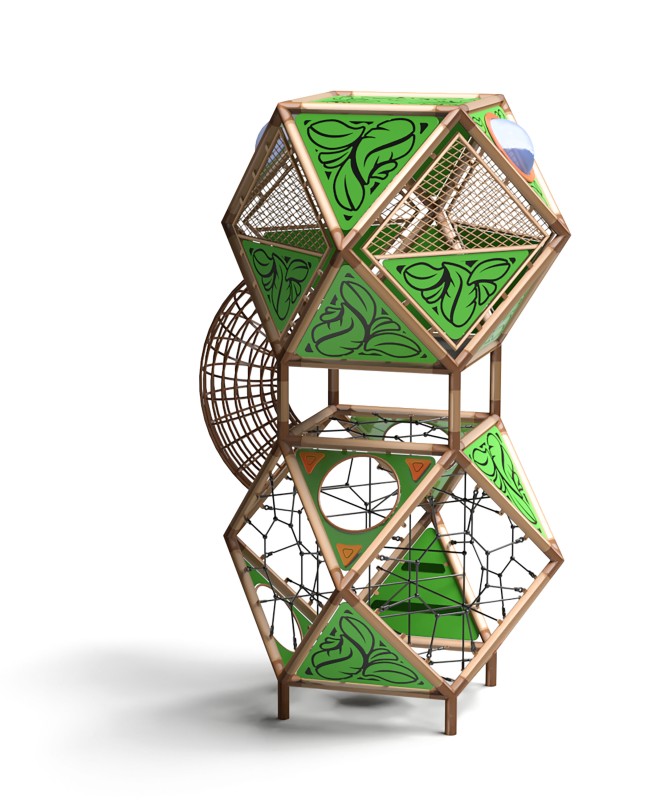 SFERO FOREST 2-1 Inter Play Playground Equipment