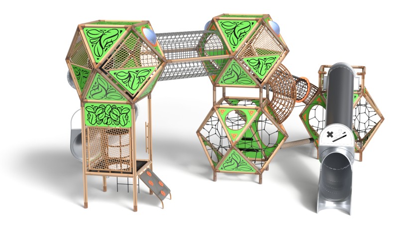 SFERO FOREST 4-1 Inter Play Playground Equipment